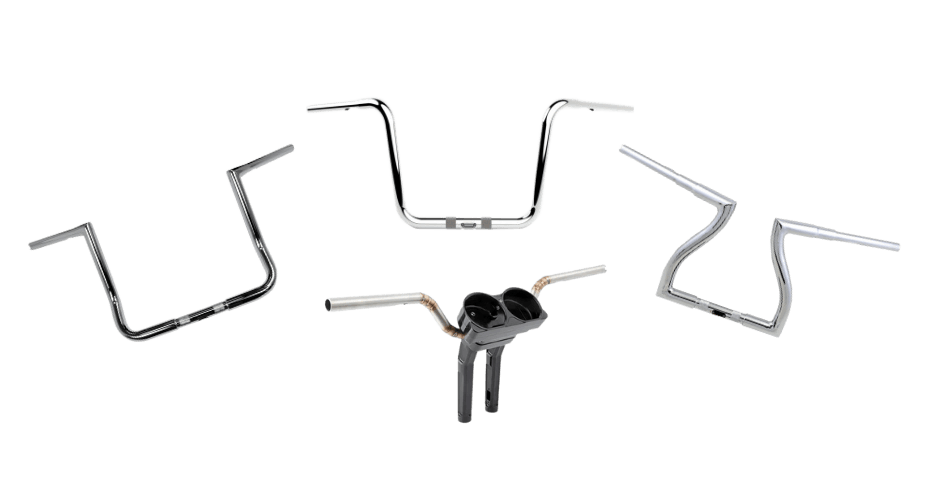 Handlebars and customizations available at Road Rage BikeWorks